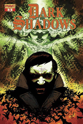 Cover of Dark Shadows #3 by Aaron Campbell from Dynamite Entertainment