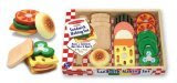 Pre-kindergarten toys - Melissa & Doug Wooden Sandwich-Making Set