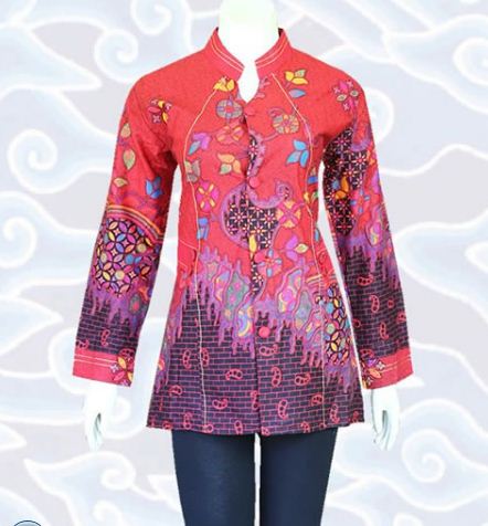 10 Contoh  Model  Baju Batik  Wanita  Modern Terbaru 2020