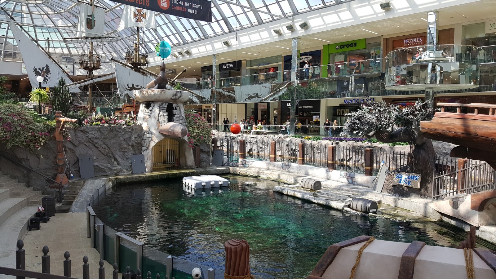 Blogging Strikes Me As Narcissistic But Having A Ball At West Edmonton Mall