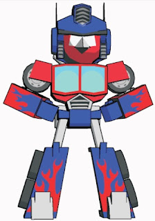 Angry Bird Optimus Prime