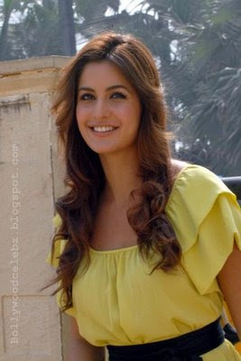 Katrina Kaif In Yellow Dress 