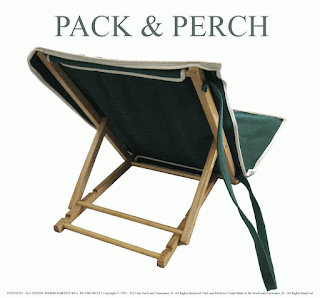 Beach Folding Chair with Backrest