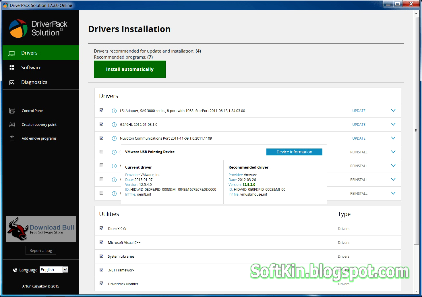 DriverPack Solution 17.7.56 ISO Download - SOFTKIN ...