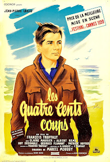 LES QUATRE CENTS COUPS. Cartel grande: 120 x 160 cms. Francia. Diseño: Boris Grinsson. Imprenta: Imp. Bellamy, París. LOS CUATROCIENTOS GOLPES. Les quatre cents coups. 1959. Francia. Dirección: François Truffaut. Reparto: Jean-Pierre Léaud, Claire Maurier, Albert Rémy, Guy Decomble, Georges Flamant, Patrick Auffay, Jeanne Moreau.