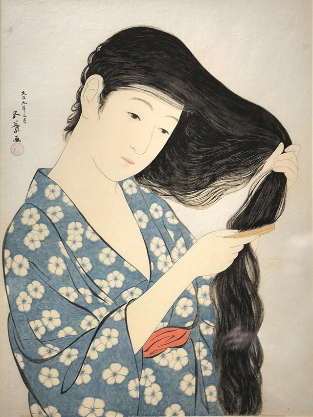 Brussel: museum voor kunst en geschiedenis: Shin hanga - De nieuwe prenten van Japan (1900-1960)