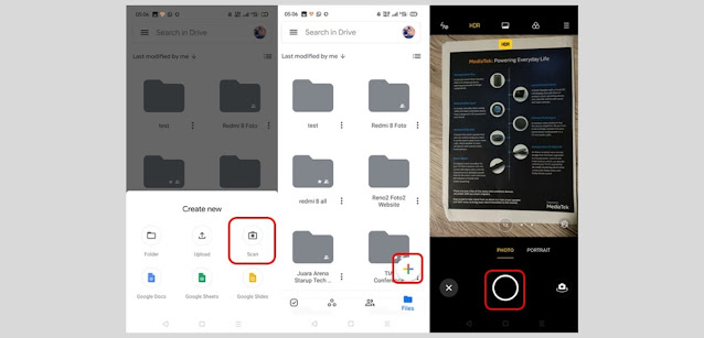 Cara Scan Dokumen melalui HP Android