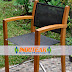 Teak Outdoor Furniture - Combined Sling / Textilene / Batyline Fabrics