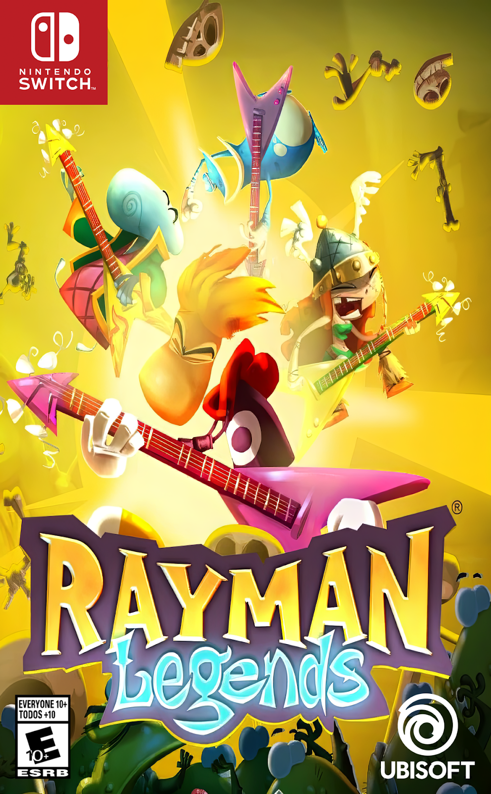 Rayman Legends: Definitive Edition - Cover Art