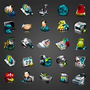 Download this free icons style nice and good design. (erp dock icons )