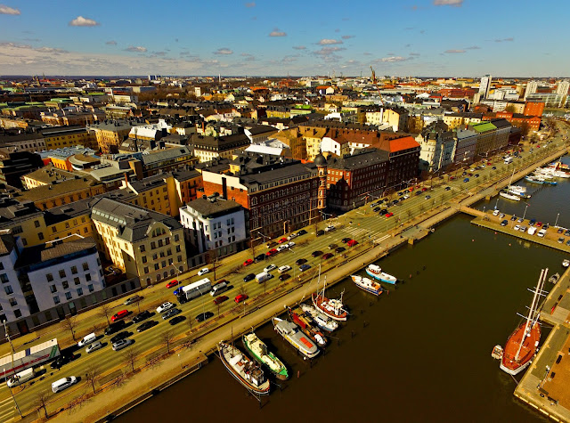 Drone Namibia in Helsinki, Finland - aerial photos