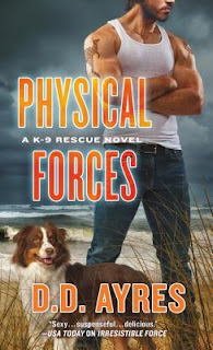 romantic suspense, romance novel covers, Physical Forces by D.D. Ayres