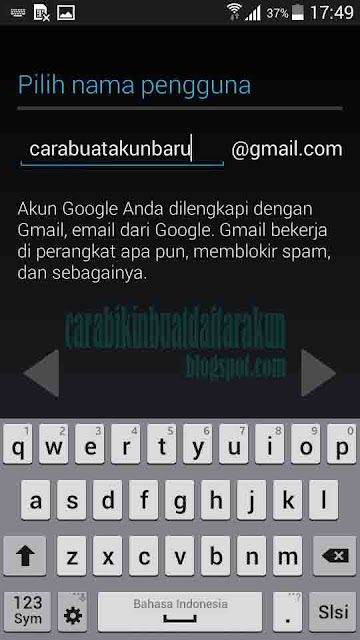 cara masuk akun google