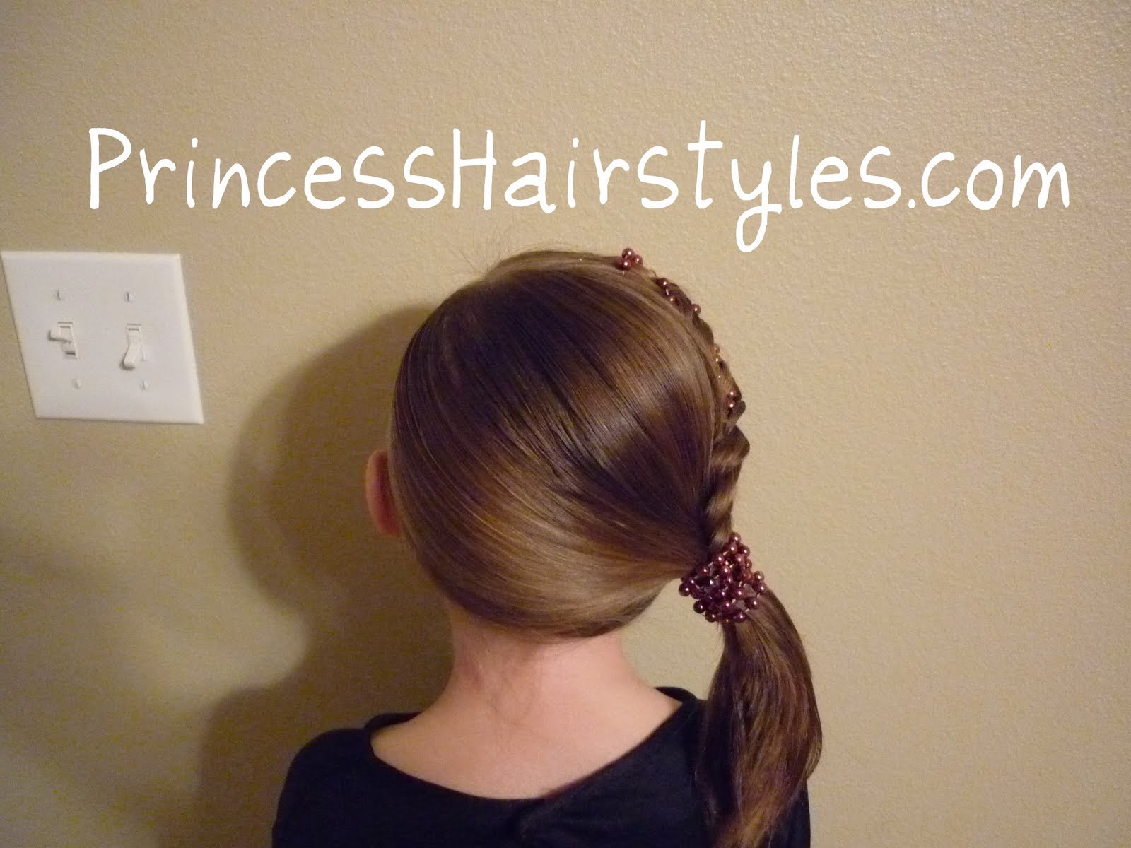 French Braid With Beads Hairstyle  Hairstyles For Girls - Princess  Hairstyles