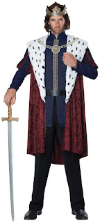  Men's Royal Storybook King Adult Costume for Halloween