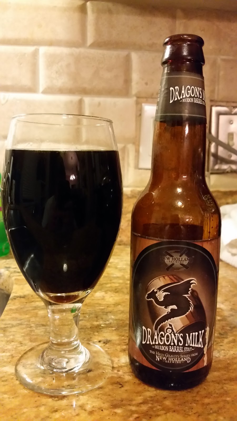 Dragon S Milk Bourbon Barrel Stout Beer Review Sommbeer