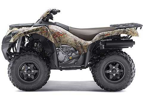 2013 Kawasaki Brute Force 750 4x4i EPS Camo ATV pictures. 480x360 pixels