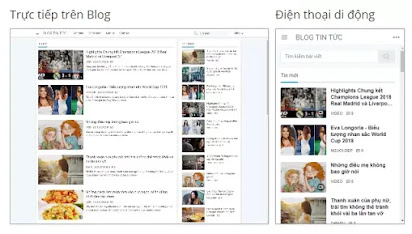 Theme blogspot blog tin tức đẹp chuẩn seo tải nhanh