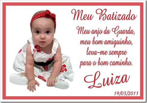 Batizado Luiza