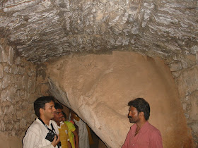 Inside Chandravalli caves