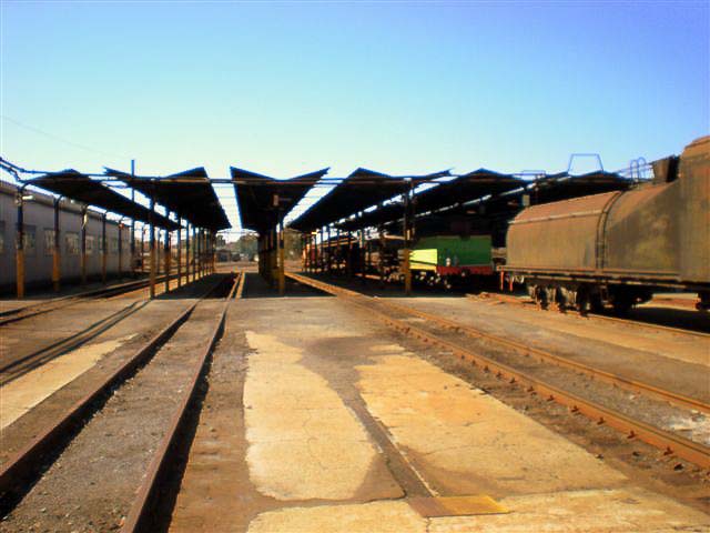 Old Steam Locomotives In South Africa Bloemfontein Old Steam Locomotive Depot - south africa steam train roblox