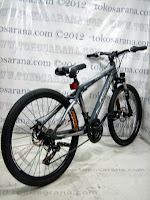 Sepeda Gunung Pacific Invert 21 Speed 26 Inci - Silver