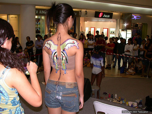 women body art. Women Body Art Contest