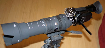 sony nex vg10 camcorder sigma bigma 50-500