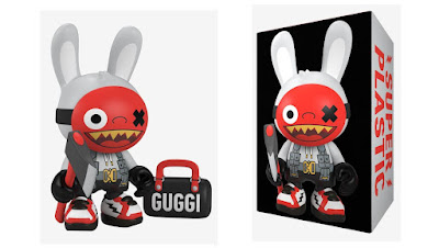 Bad Bunny Fashion EDC SuperGuggi 8” Vinyl Figure by Superplastic