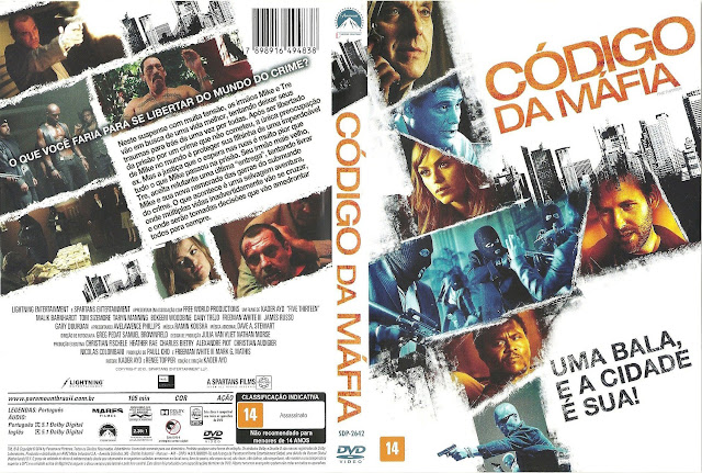Capa DVD Código Da Máfia