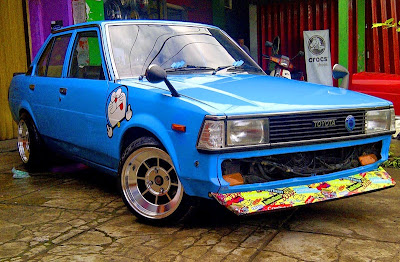 modifikasi toyota corolla dx