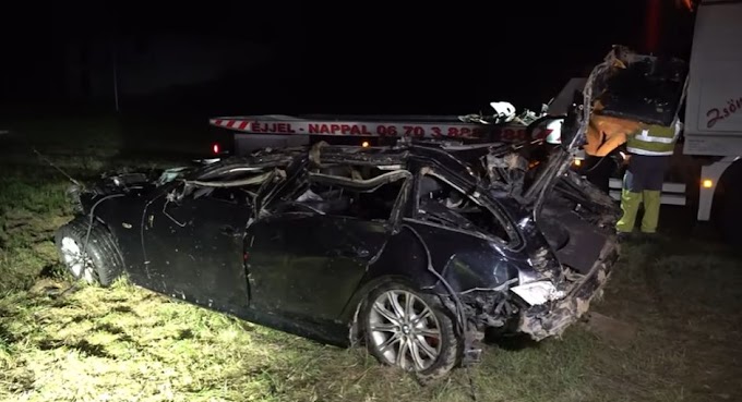 Halálos tragédia Vas megyében: részeg fiatalok száguldoztak az apjuk kocsijával