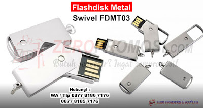 Usb Metal Swivel Mini Fdmt22, Flash Disk Promosi, Souvenir USB Flashdisk Metal, flashdisk besi promosi, flashdisk unik, usb putar metal model terbaru