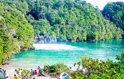 pulau sempu pantai sendang biru