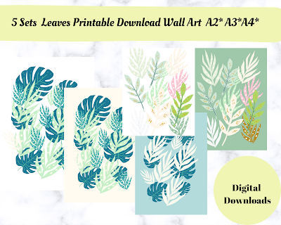 Download this beautiful botanical wall art
