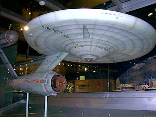 Model of the USS Enterprise used in the production of the original series