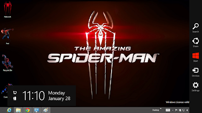  The Amazing Spider Man 4 Theme For Windows 8