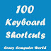 100 Keyboard Shortcuts