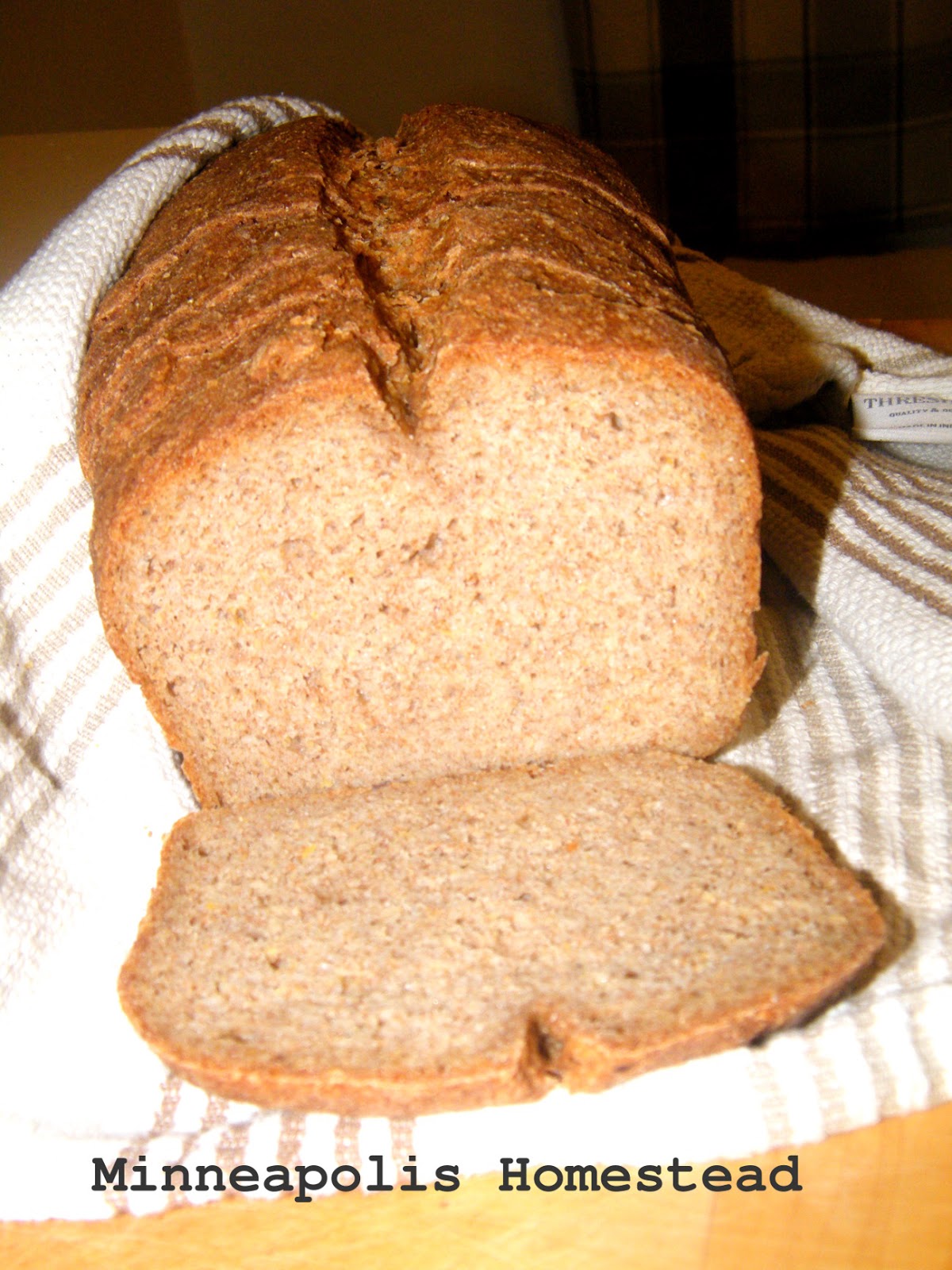 Healthy Fluffy High Fiber Yeast Bread Recipe Recipe For One Or Two Loaves Minneapolis Homestead