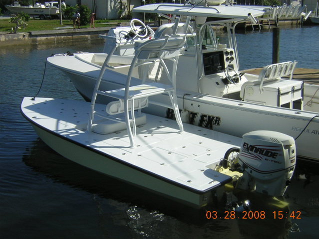 The Pine Island Angler: Beautiful Custom 18' Flats Boat ...