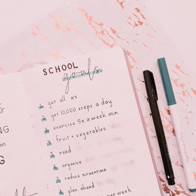 Bullet Journal Layout Ideas for Students