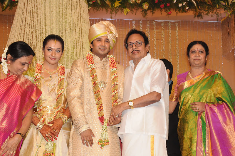 Actor Dushyanth Wedding Reception Gallery film pics