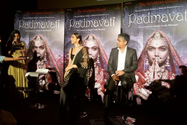 Deepika Padukone Padmavati Movie 3D Trailer Launch