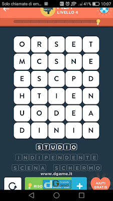 WordBrain 2 soluzioni: Categoria Film (5X6) Livello 4