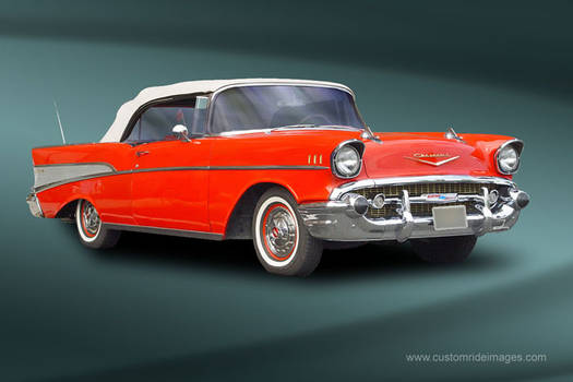  That would be in 1957 by the way the greatest year ever for Chevy 