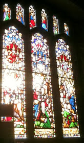 Kendal parish church stained glass