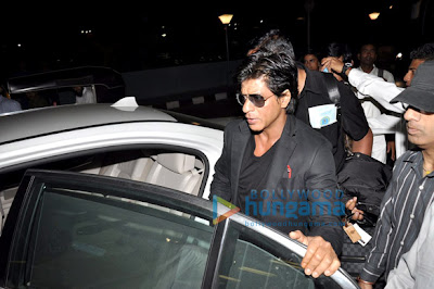 Shahrukh, Asin and others leave for TOIFA Awards - Day 4