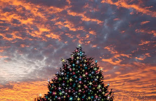 Christmas Sky Cloud Wallpaper