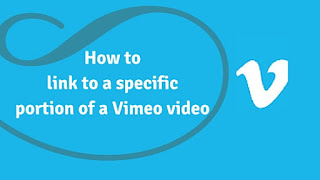 How to Link to a Specific Part of a Vimeo video