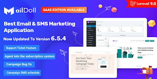 Maildoll v6.5.4 - Email Marketing & SMS Marketing SaaS Application